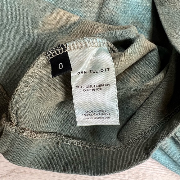 💚John Elliott💚Sorrel Tie Dye Long Sleeve Shirt - Picture 4 of 5